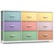 Sorbus 9 Drawers Dresser- Storage Unit with Steel Frame, Wood Top, Fabric Bins - for Bedroom, Closet, Office and more